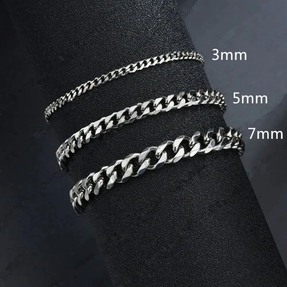 Pulseira Masculina Cubana Fashion Wannee