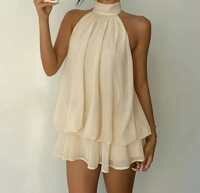 Vestido Curto Frente Única