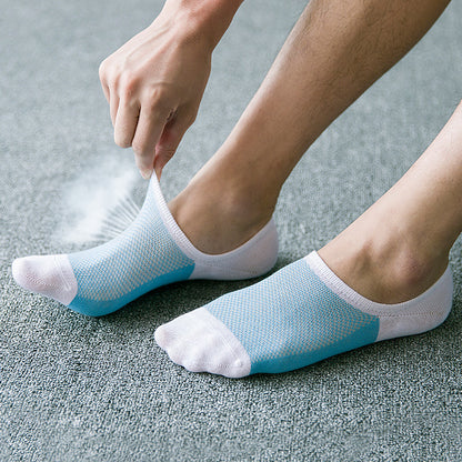 5 Pares de Meias Elásticas e Curtas