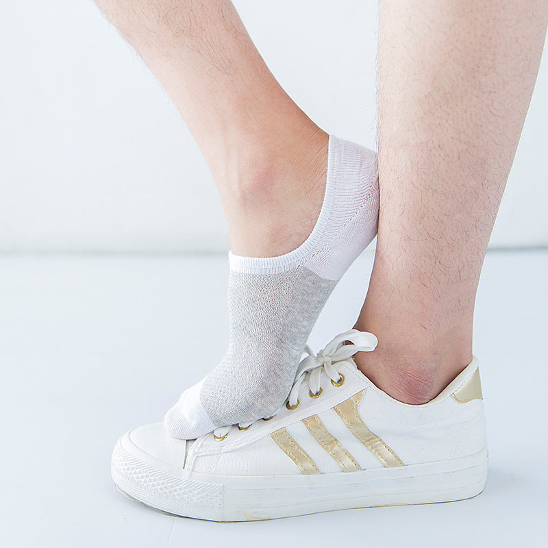 5 Pares de Meias Elásticas e Curtas
