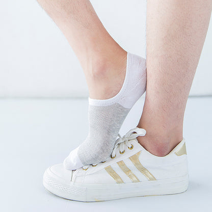 5 Pares de Meias Elásticas e Curtas