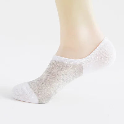 5 Pares de Meias Elásticas e Curtas