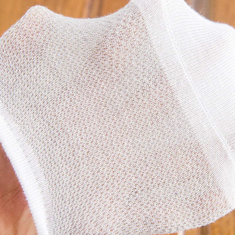5 Pares de Meias Elásticas e Curtas