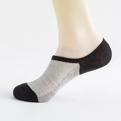 5 Pares de Meias Elásticas e Curtas