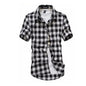 Camisa Xadrez Vermelha e Preta