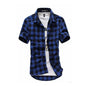 Camisa Xadrez Vermelha e Preta