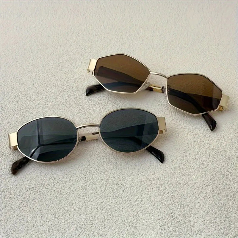 2 Pares de Óculos Femininos Fashion para Verão