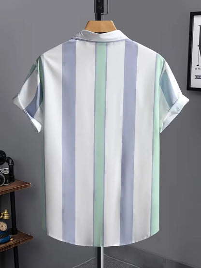 Camisa Casual de Estilo Simples e Versátil