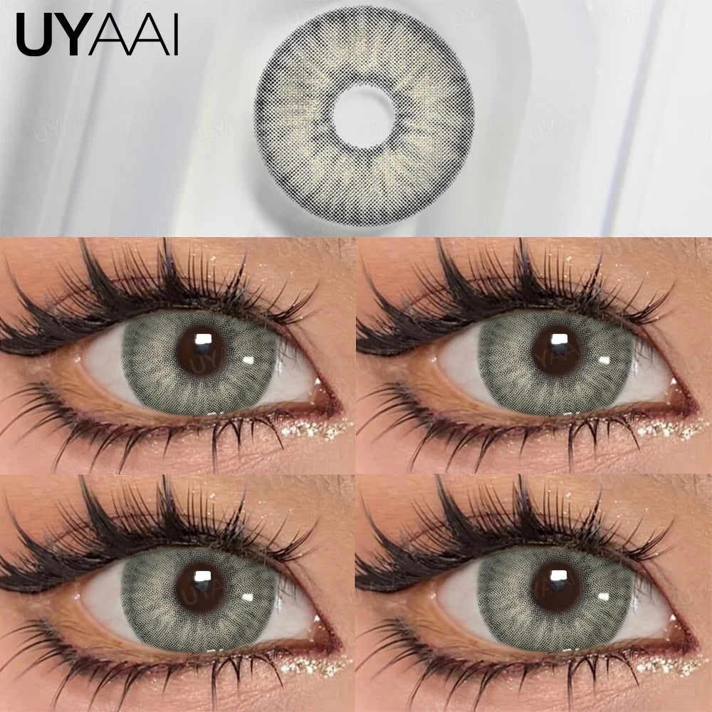 Lentes para Olhos Azuis, Verdes Naturais, Castanhos e Cinzas