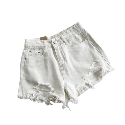 Short Jeans Coreanos de Cintura Alta
