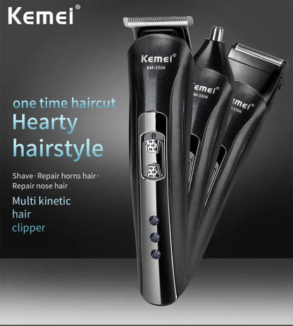Máquina de Cortar Cabelo Kemei Km-809A Km-1506 Km-1102