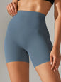 Shorts Feminino Fitness Cintura Alta Squat Proof Secagem Rápida