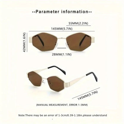 2 Pares de Óculos Femininos Fashion para Verão