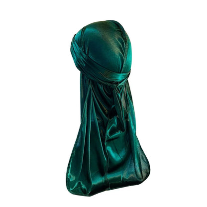 1-4 unidades — Novo Durag Silk Plus (Alta Densidade), Bandana, Turbante, Chapéu Masculino Respirável, Doo Rag de Cauda Longa para Homens, Touca de Pirata, Faixa de Cabeça.