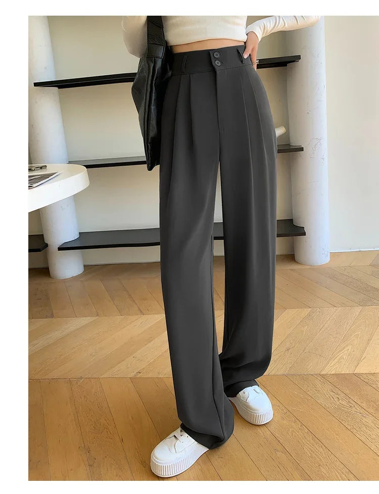Calça Social de Cintura Alta