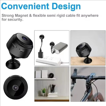Câmera Mini A9 WiFi Monitoramento Sem Fio