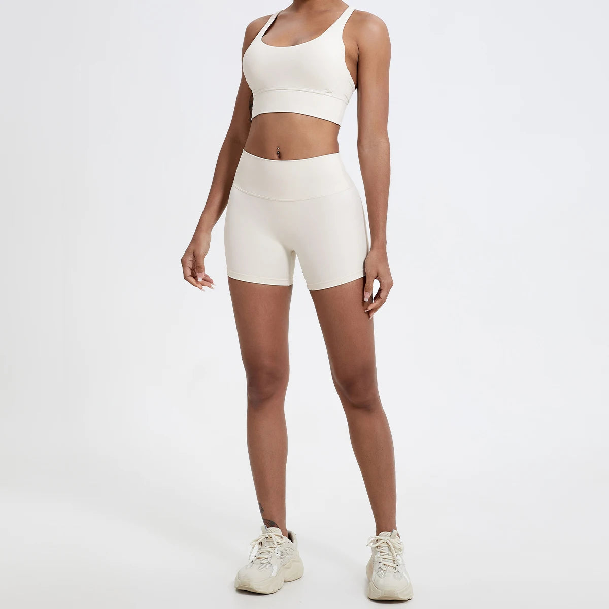 Shorts Fitness Cintura Alta Levanta Bumbum