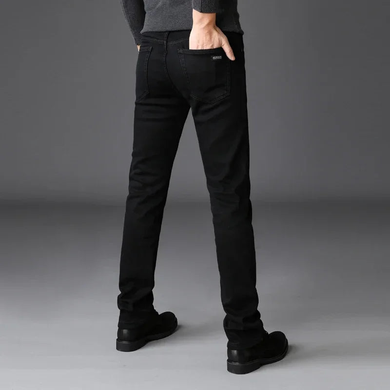Calça Jeans Motoqueiro com Elastano