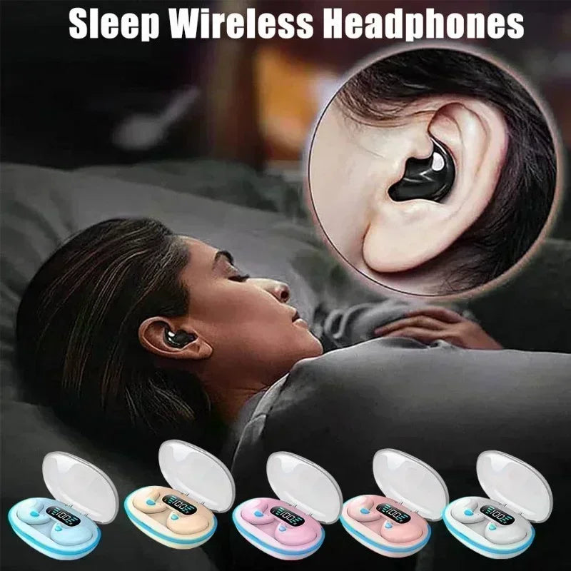 Fones de Ouvido Intra-auriculares X55 para Dormir e Trabalho