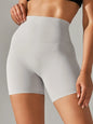 Shorts Feminino Fitness Cintura Alta Squat Proof Secagem Rápida