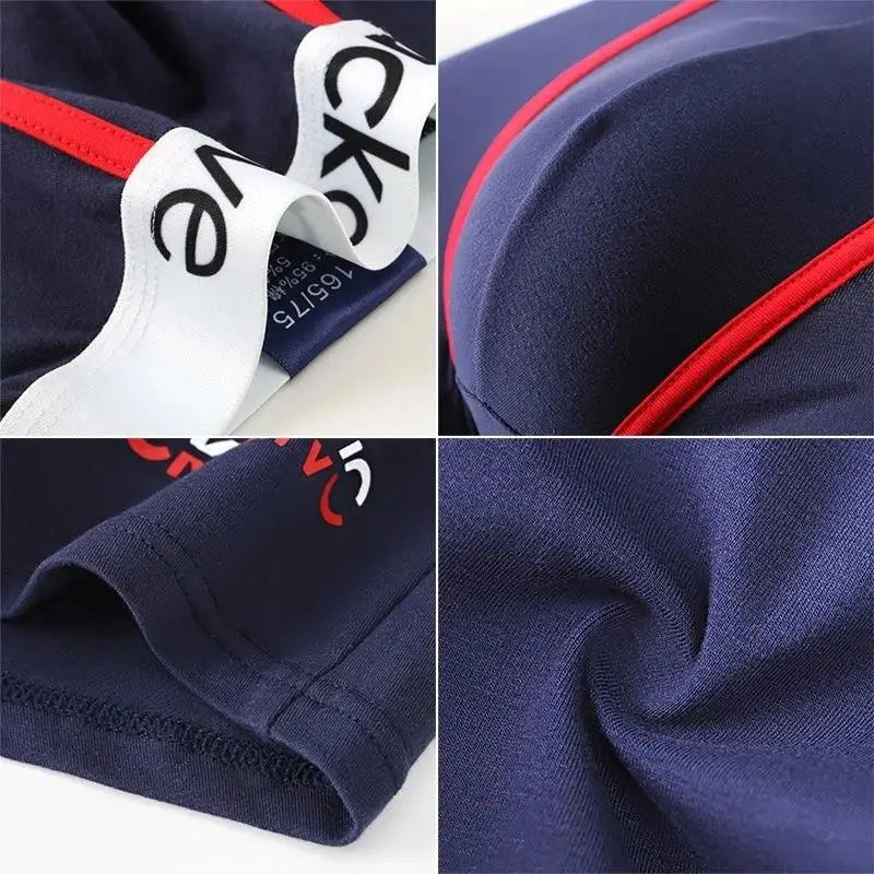 Kit com 3 Unidades de Cuecas Boxer