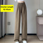 Calça Larga de Lã Engrossada Seoulish
