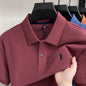 Camisa Polo 100% Algodão de Manga Curta