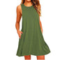 Vestido Estilo Camiseta Casual