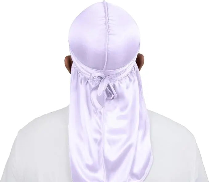 Unisex Durag de Seda para Homens e Mulheres