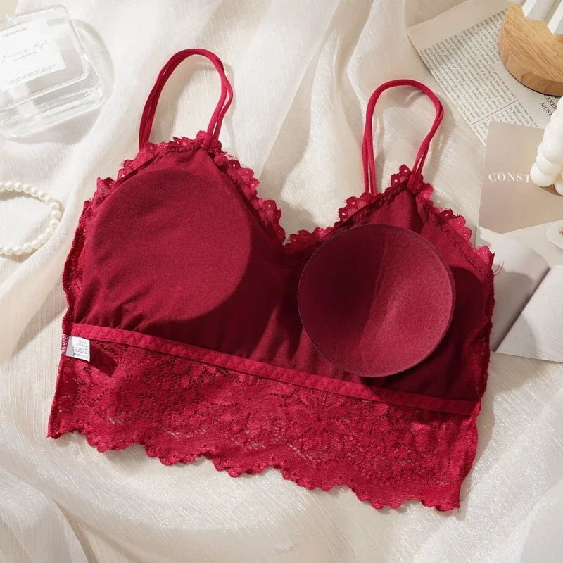 Conjunto de Lingerie Sexy de Renda