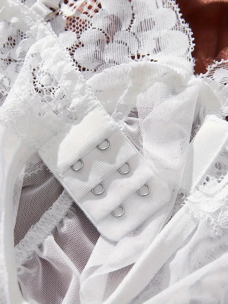 Kit de Lingerie Transparente