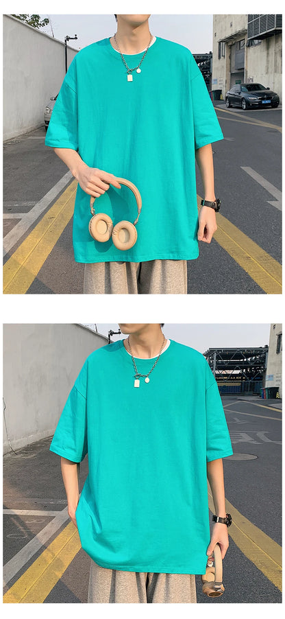 Camiseta de Manga Curta Oversized