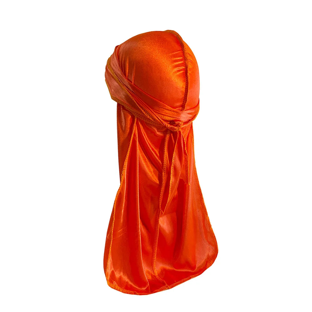 Unisex Durag de Seda para Homens e Mulheres