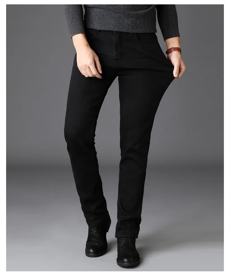 Calça Jeans Motoqueiro com Elastano