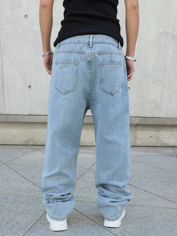 Calça Jeans com Caimento Amplo (Baggy)