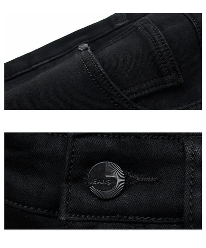 Calça Jeans Motoqueiro com Elastano