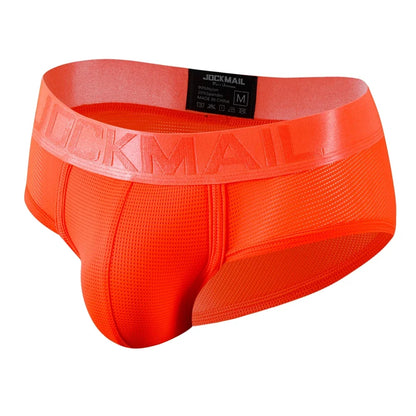 Cuecas Estilo Slip e Bikini em Mesh de Nylon