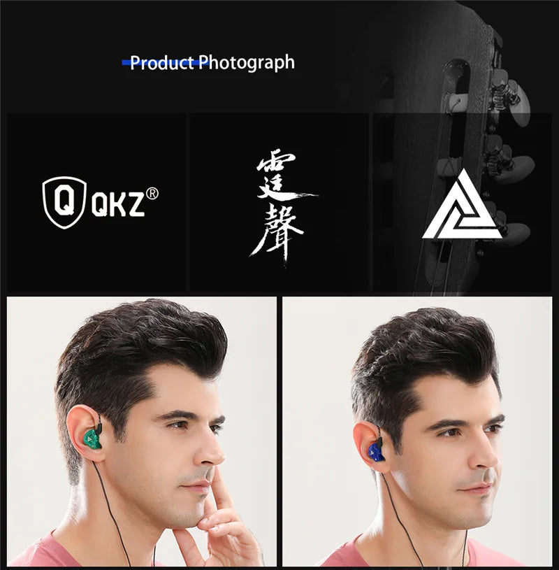 Fone de Ouvido QKZ AK6 com Driver de Cobre