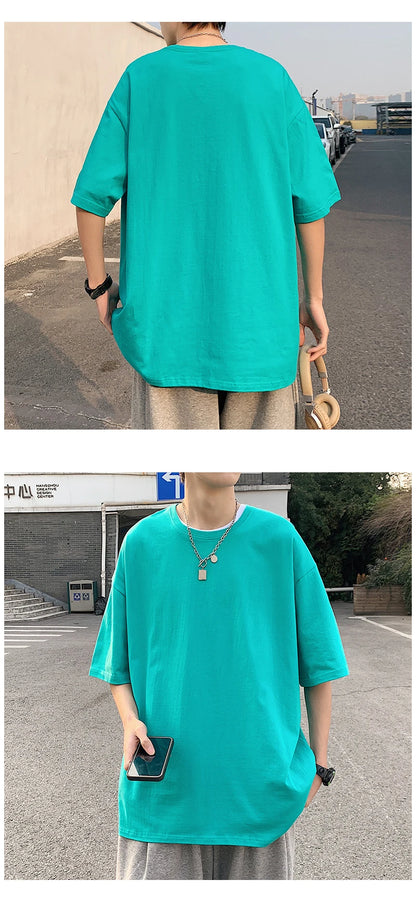 Camiseta de Manga Curta Oversized