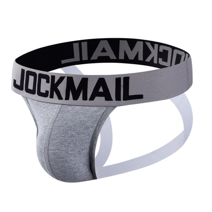 Cueca Masculina Jockstrap com Efeito Butt Lifting (Levantamento)