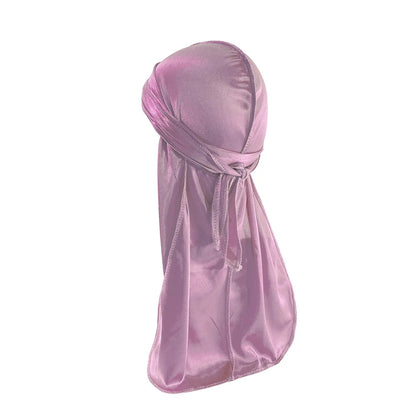 Unisex Durag de Seda para Homens e Mulheres