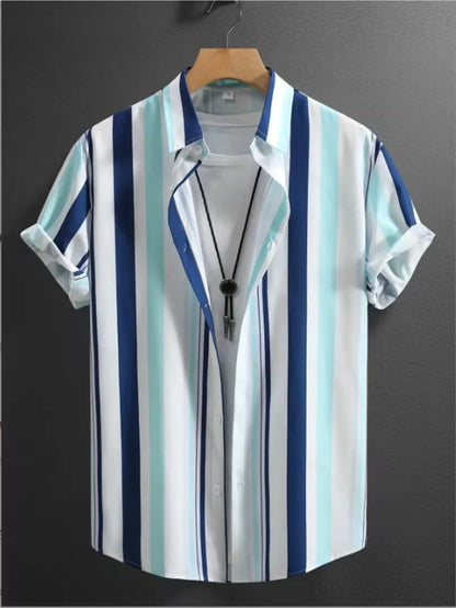 Camisa Casual de Estilo Simples e Versátil