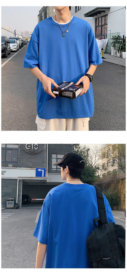 Camiseta de Manga Curta Oversized