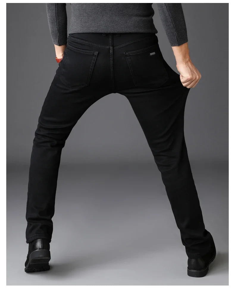 Calça Jeans Motoqueiro com Elastano