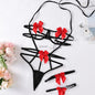 Conjunto de Calcinha e Sutiã Push Up com Bordado