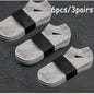 Kit de 3 ou 10 Pares de Meias Unissex de Cano Curto Comfort-Fit