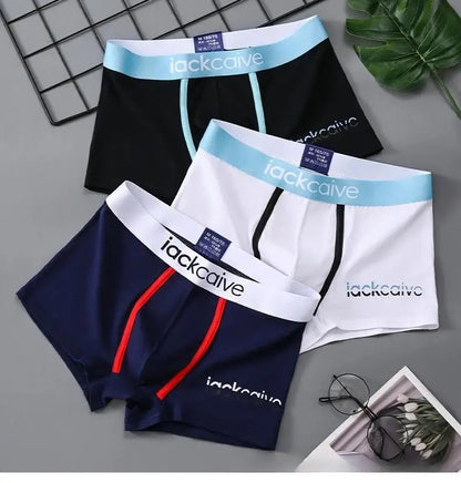 Kit com 3 Unidades de Cuecas Boxer