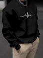Moleton Masculino Casual de Outono e Inverno