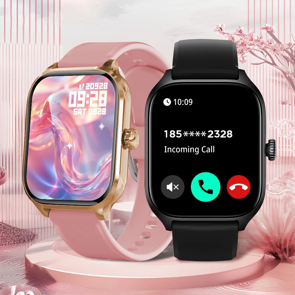 Smartwatch Masculino e Feminino Tela Full Touch HD de 2.01 polegadas