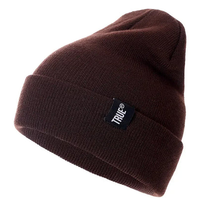 Gorro de Tricô em 10 Cores para Homens e Mulheres